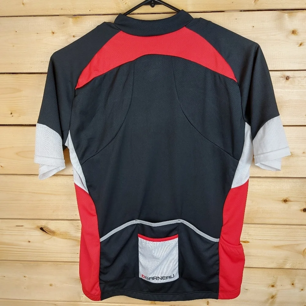 🍄3/50$🍄 Louis Garneau Metz Lite jersey Full Zip Cycling Mountain Bike Shirt XL - Picture 2 of 8
